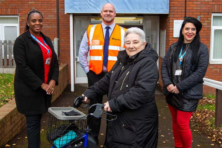 Illustration of Equans appointed for £13m sheltered housing scheme in Dudley