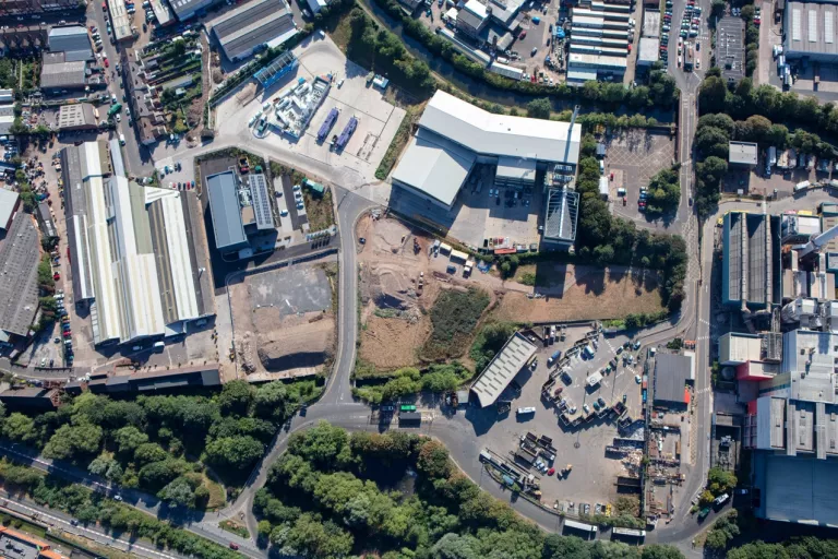 Illustration of Tyseley Energy Park to host world-leading ammonia to hydrogen project with new Government backing