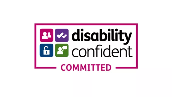Disability confident logo