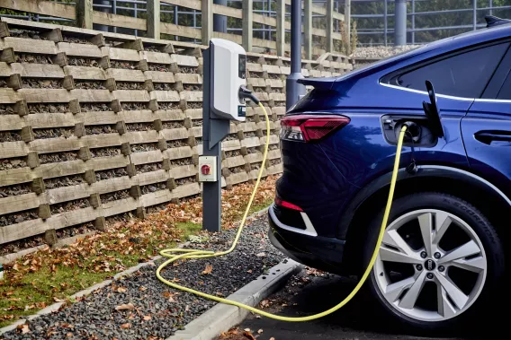 EV on charge