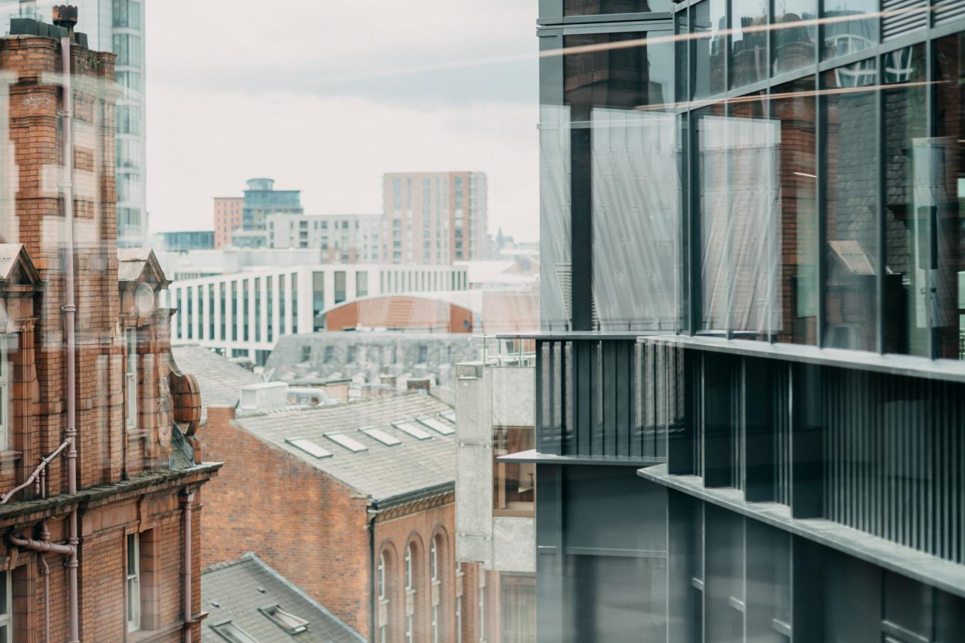 A view from an office window