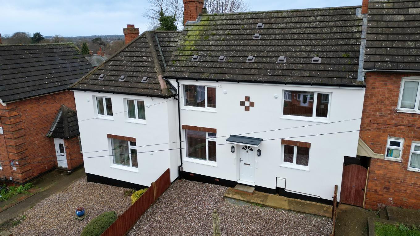 Image of retrofit scheme at Kingsthorpe, Northampton