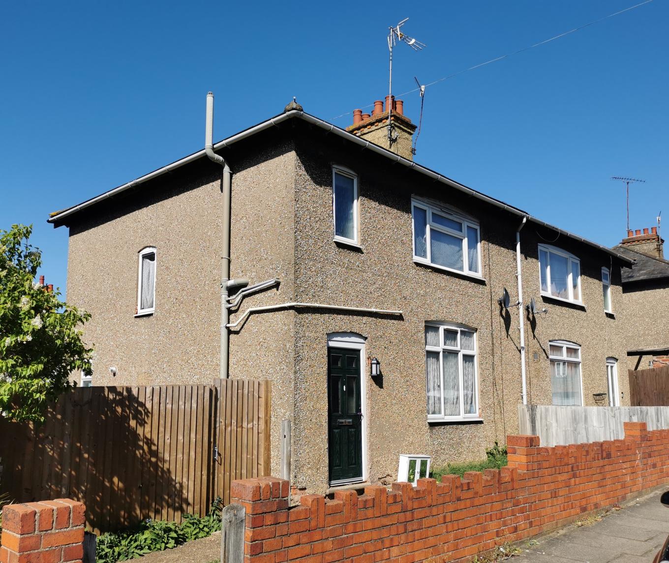 External shot of semi-detached property that is managed by Northampton Partnership Homes