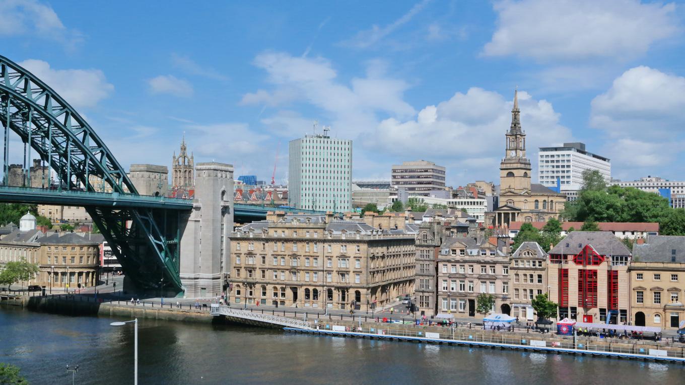 Newcastle skyline