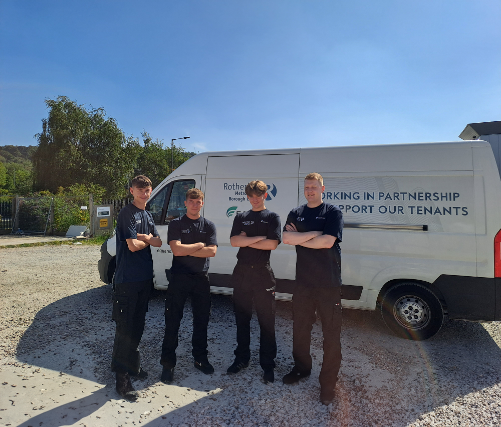 Equans Apprentices in Rotherham