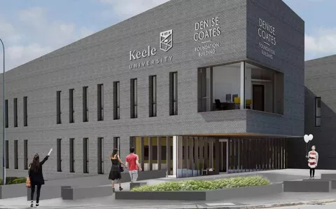 CG Image of Keele University