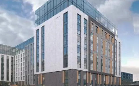 CG Image of Hughes House low carbon development in Liverpool City Centre