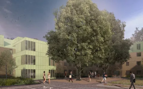 A CG image of Kingston University