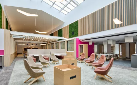 Interior shot of University of York