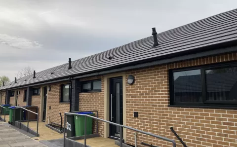 Buckley View homes exterior