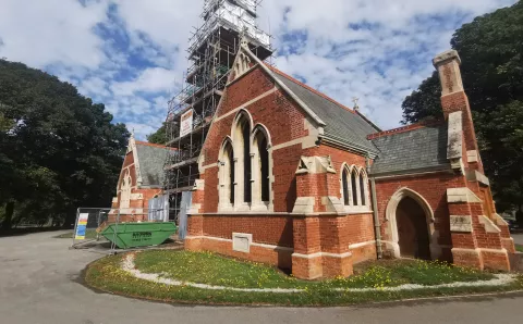 Scartho Cemetery building