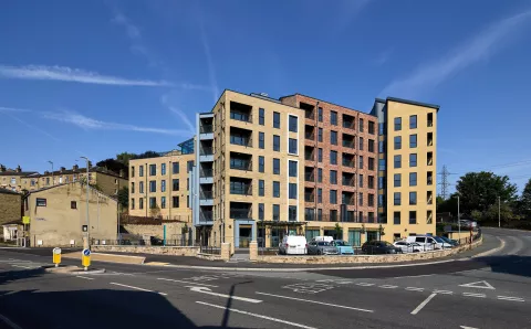 Railway Bridge View, an apartment block built for over 55s