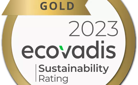 Ecovadis gold medal 2023