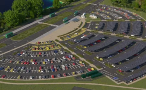 St Ives Park and Ride car park
