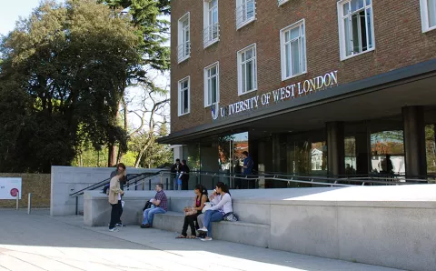 Entrance of University of West London
