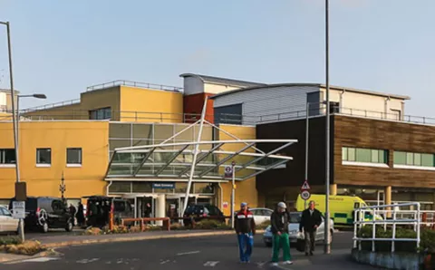 West Middlesex University Hospital entrance