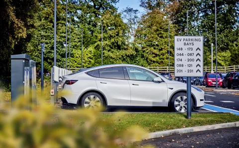 EV Charging in Car Park