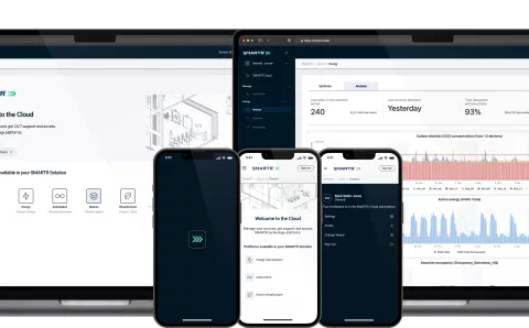 IT devices displaying Equans Digital interfaces
